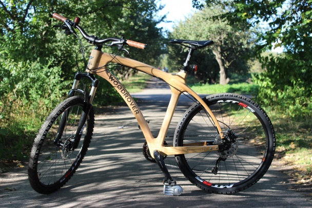 Woodrover - деревянный велосипед