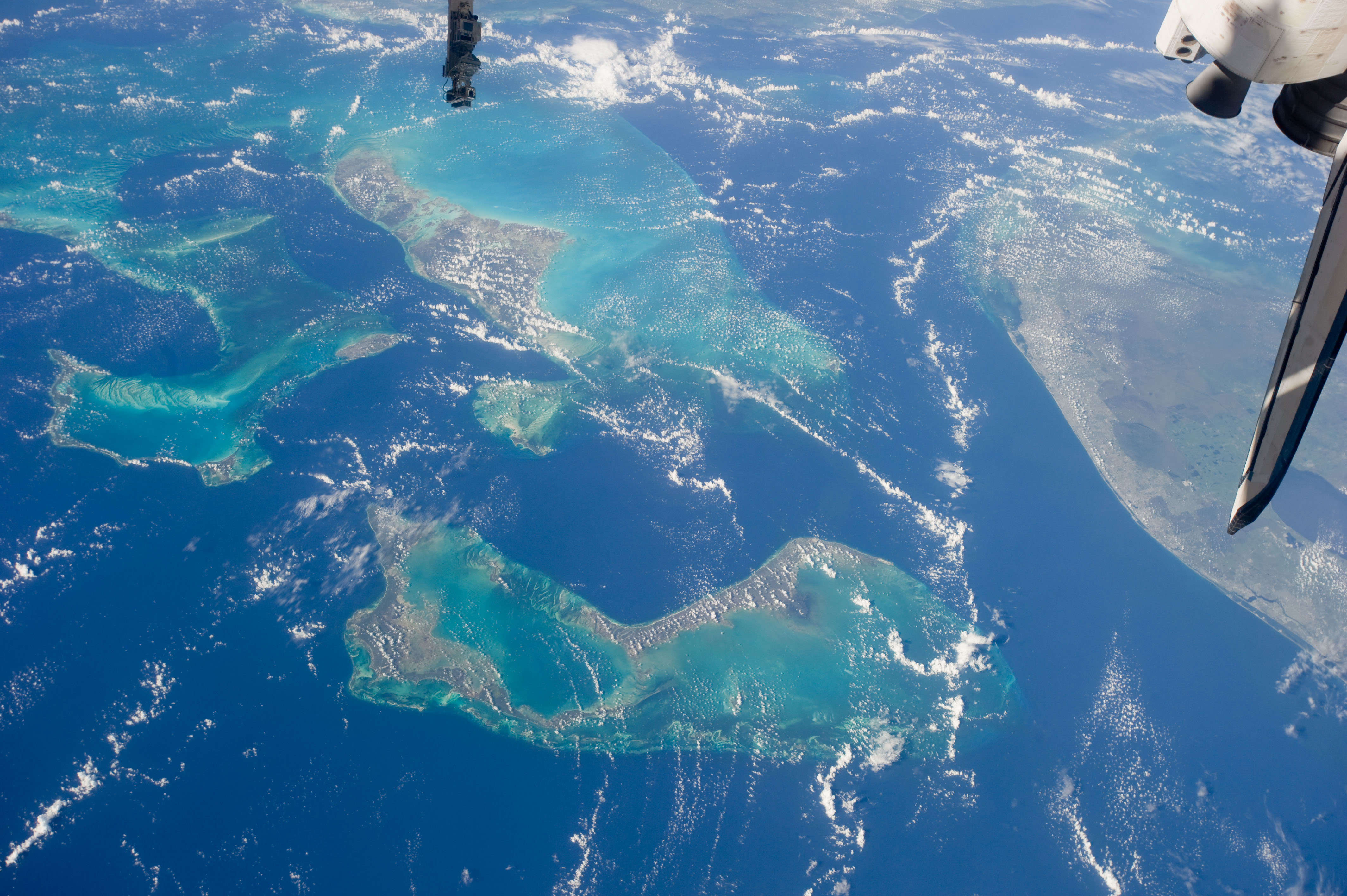 Атлантический океан с космоса