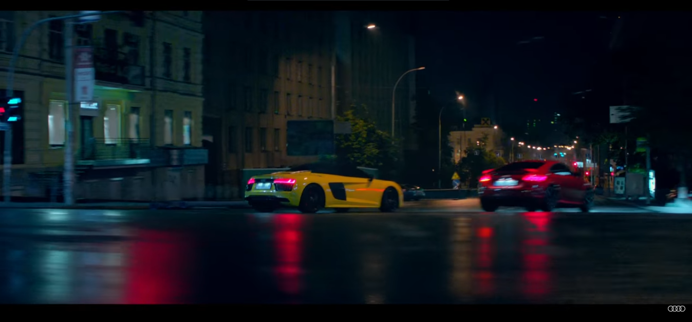 Audi сняли прощальный ролик в Киеве