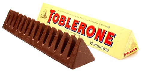 Шоколад Toblerone изменил форму, чтобы не увеличивать цену