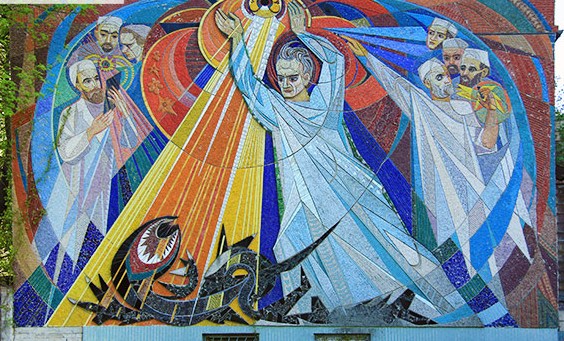 Соцопрос - киевляне не хотят избавляться от советских мозаик