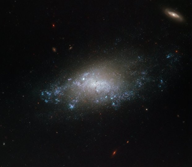 Телескоп Хаббл сделал впечатляющий снимок галактики созвездия Льва
