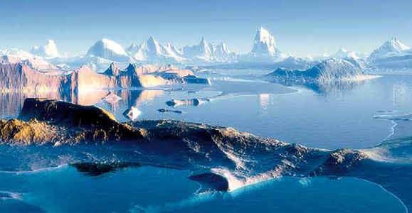 лед в  Антарктиде