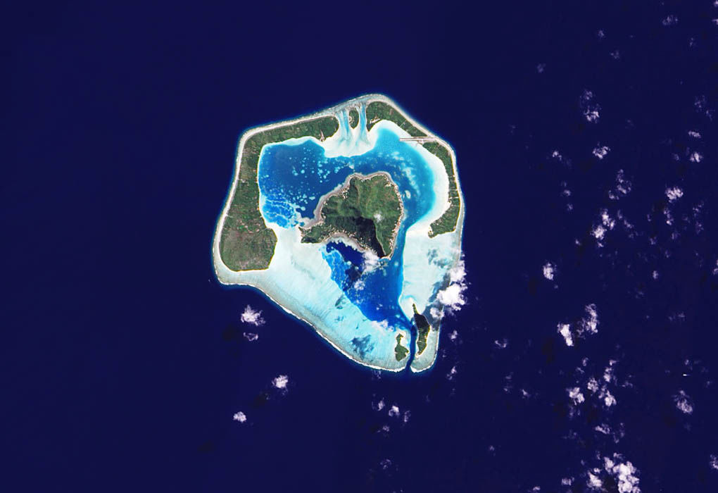 Фотоподборка: острова из космоса   