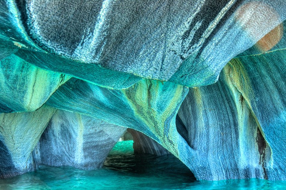 Мраморные пещеры Патагонии, Чили