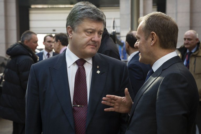 Встреча Порошенко и Туска: обнародованы дата и место проведение переговоров