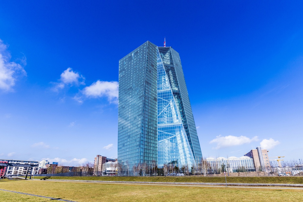 Штаб-квартира Европейского центрального банка, Франкфурт-на-Майне, Германия