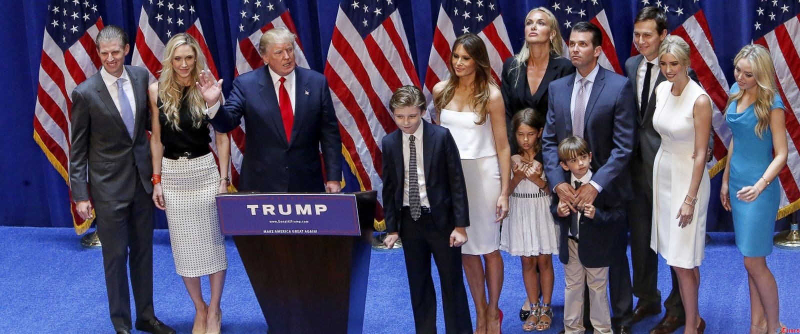 Трамп и семья