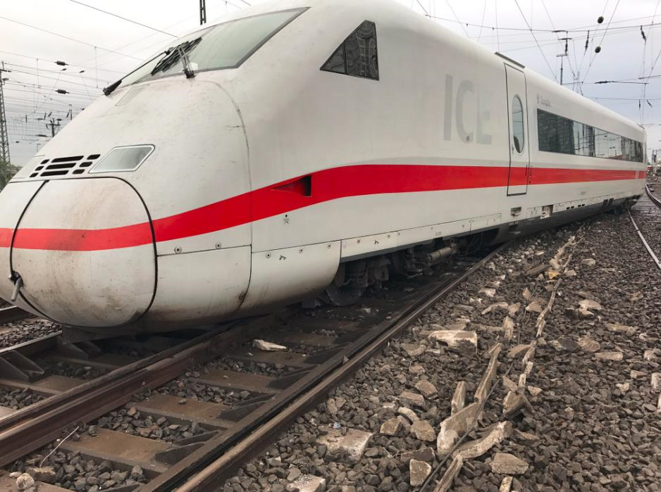 поезд в Германии