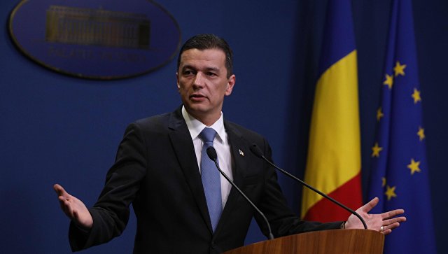 Премьер-министр Румынии Сорин Гриндяну