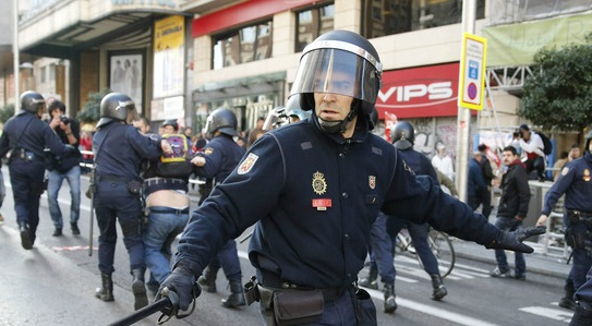 полиция испании