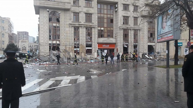взрыв в Баку
