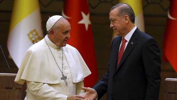 эрдоган папа франциск