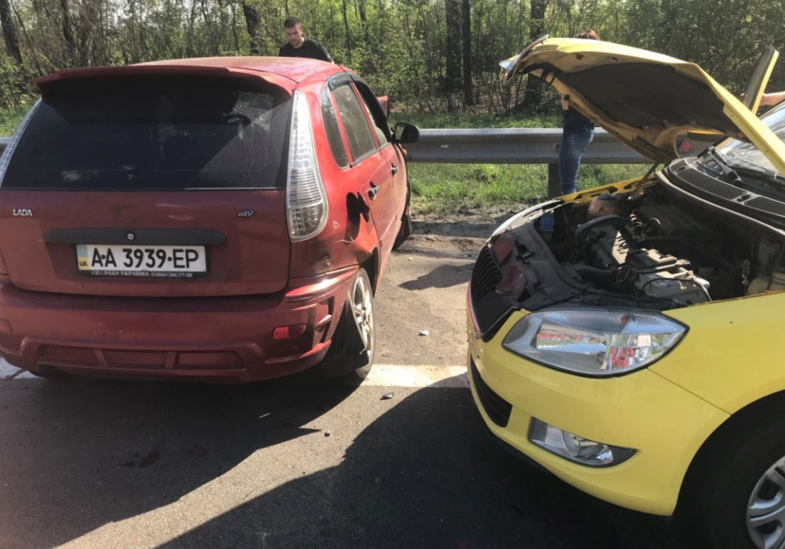 авария Бориспольская трасса