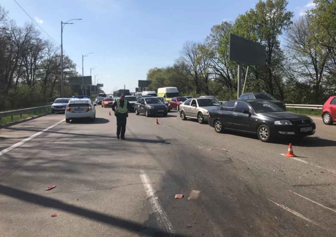 авария Бориспольская трасса