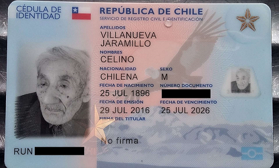 дата рождения чилийца