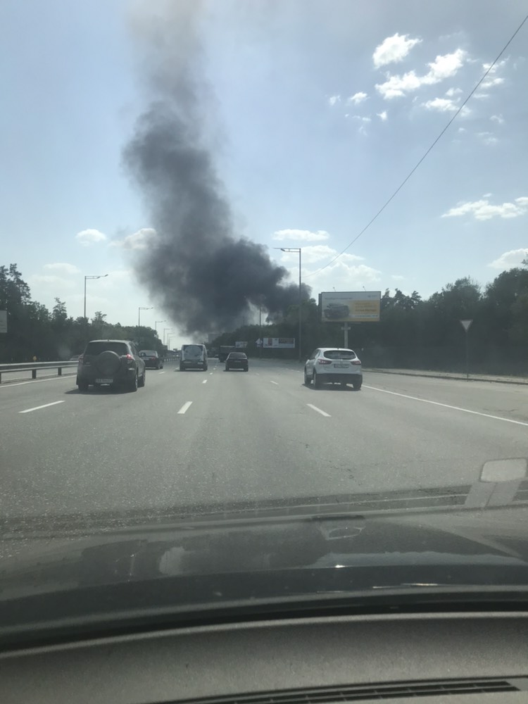 пожар Столичное шоссе
