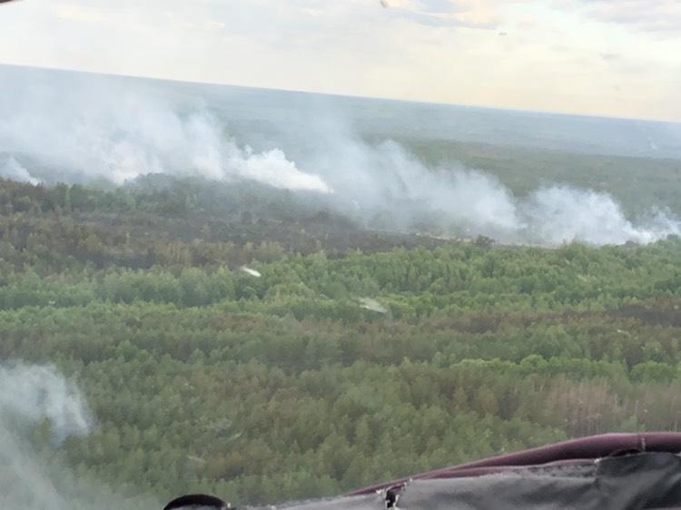 пожар в Чернобыле