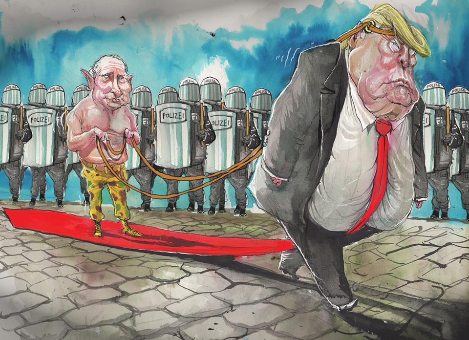 Путин и трамп