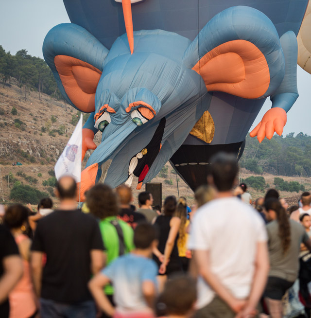воздушные шары на фестивале
