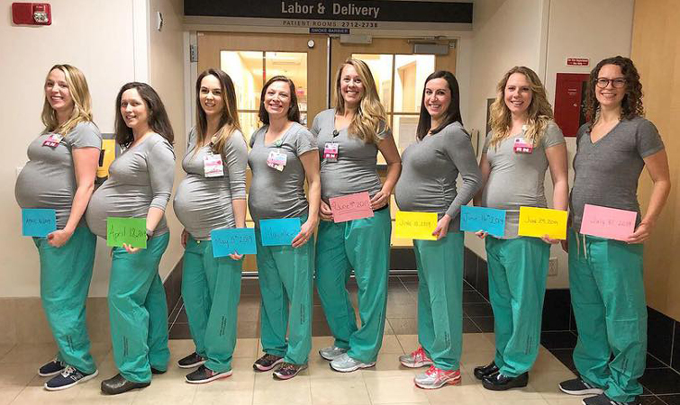 беременные медсестры