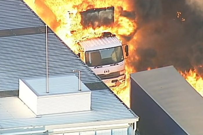 пожар Мельбурн