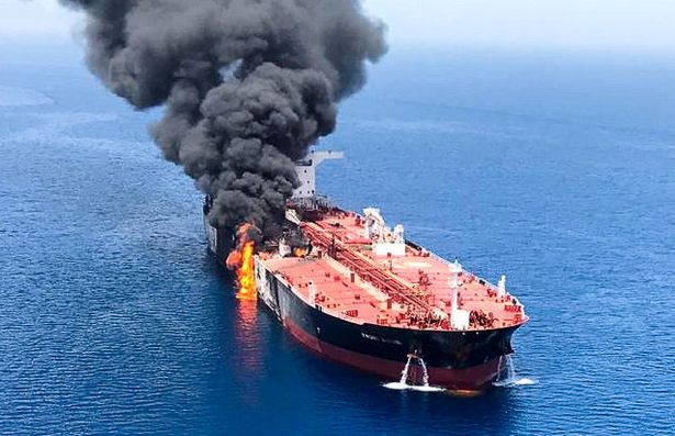 пожар на танкере