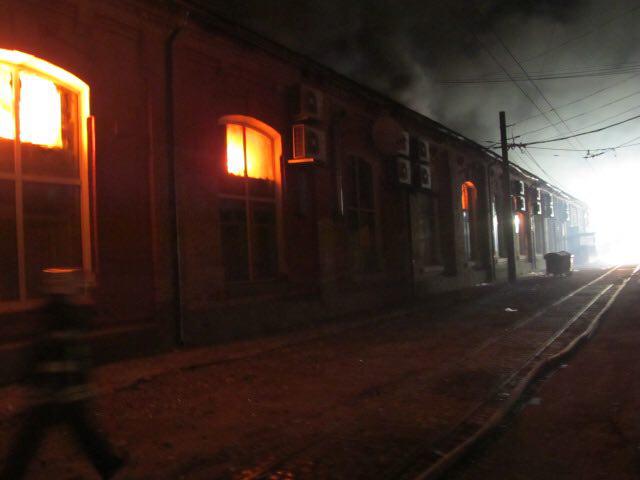 пожар в Одессе