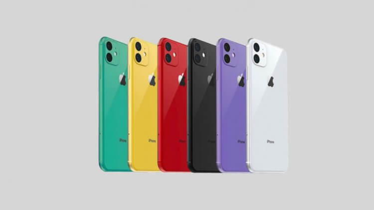 айфон 11 цвета 