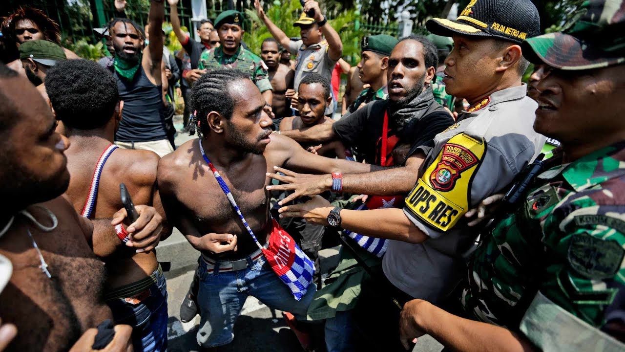 протесты в Папуа