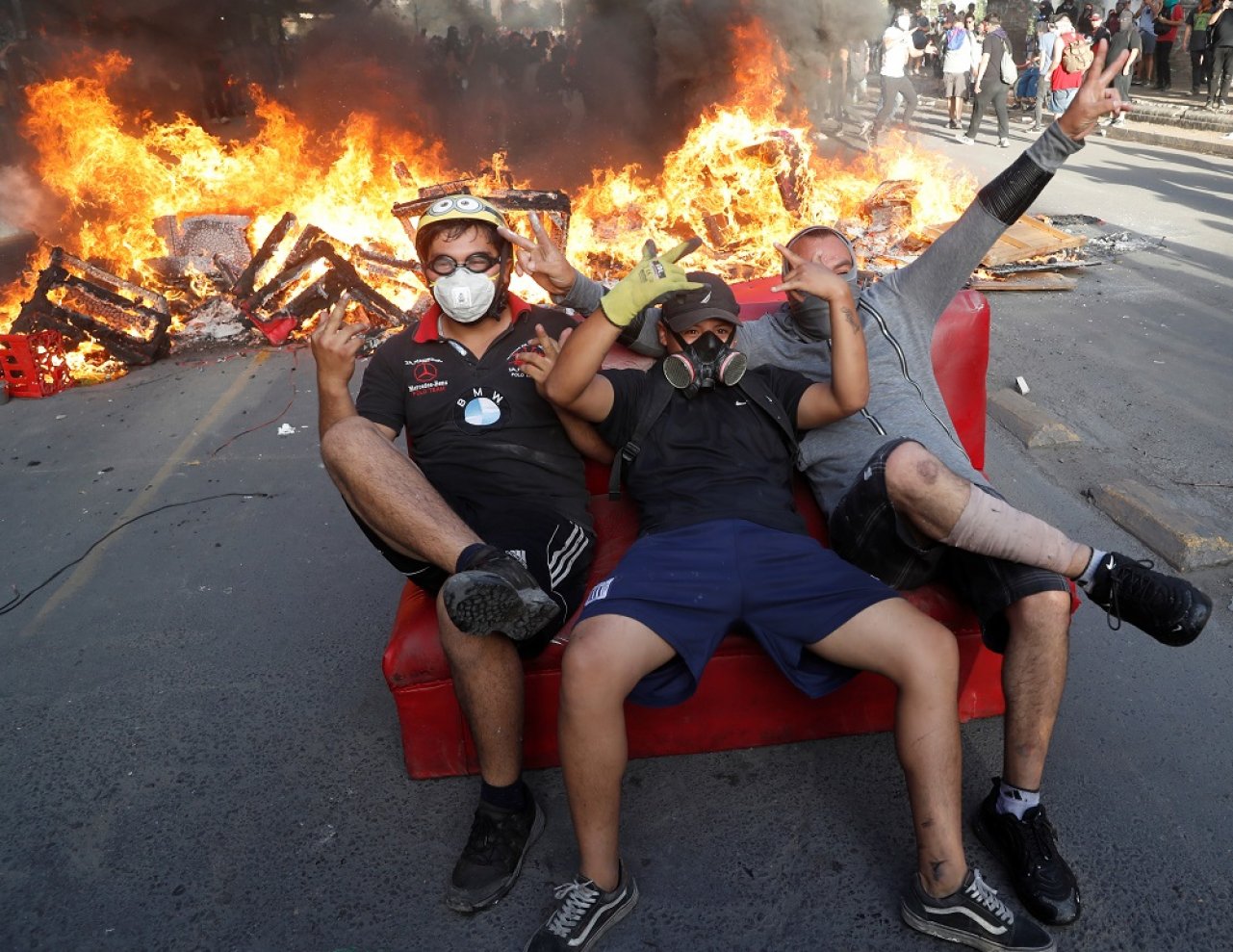 Протесты в Чили