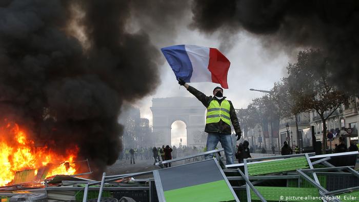 протесты во Франции