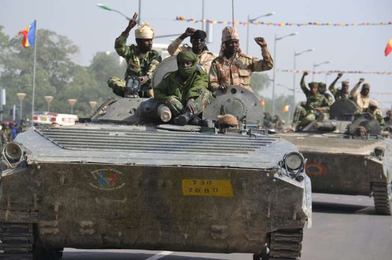 Чад - нападение на военных
