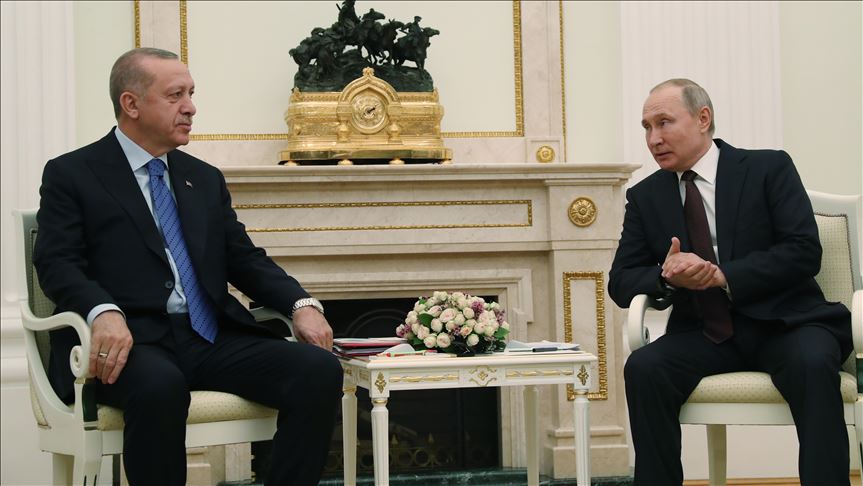 переговоры Путина и Эрдогана