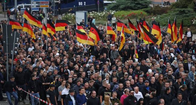 протесты в Германии