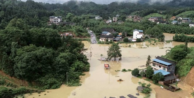 наводнение Китай