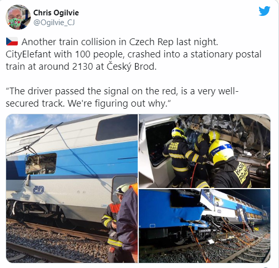 железнодорожная авария