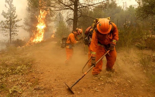 пожар Калифорния