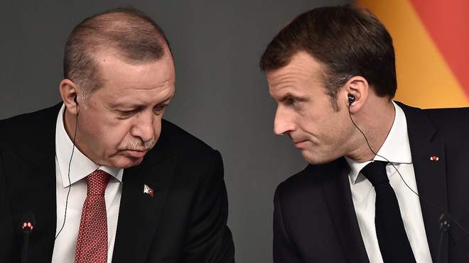Эрдоган и Макрон