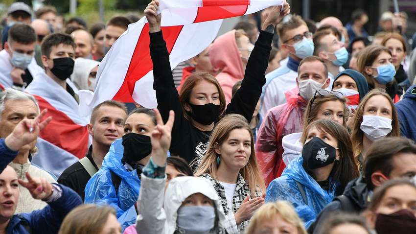 Марш в Беларуси