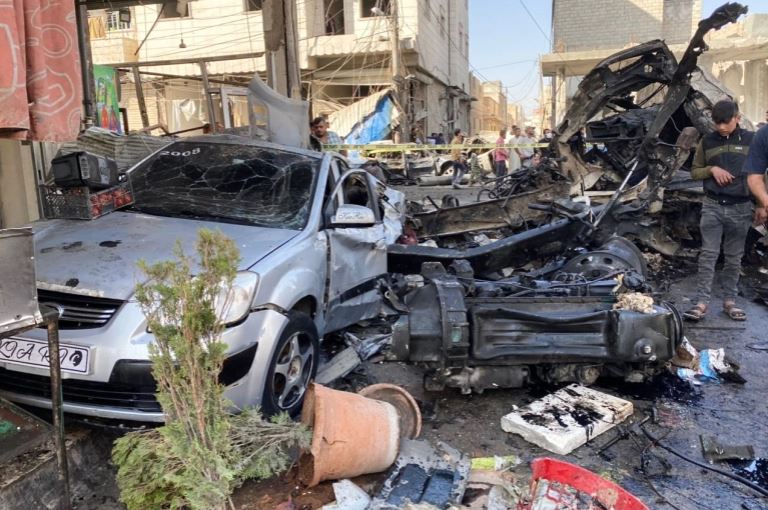 Взрыв грузовика в Сирии