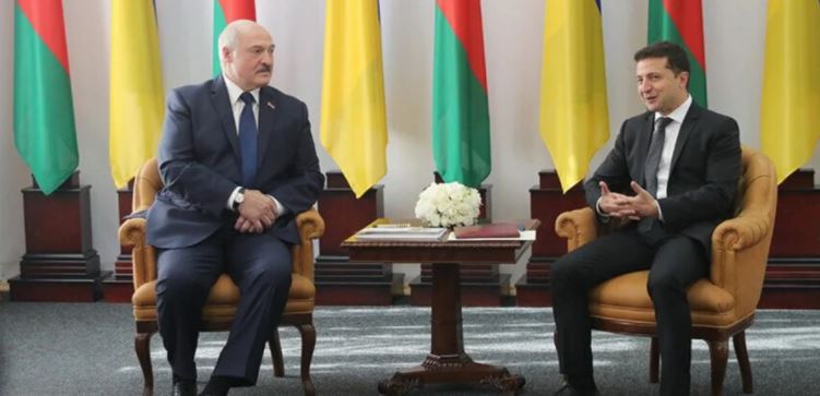 Зеленский и Лукашенко