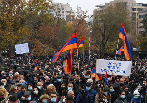 протесты в Армении