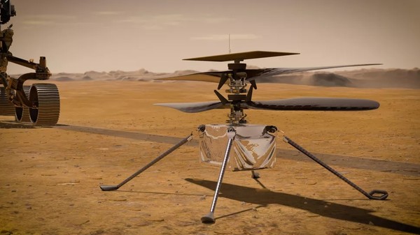 марсианский вертолет