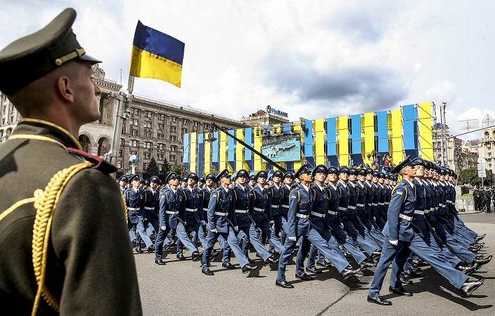 парад в Украине
